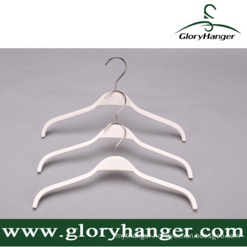 Home Use White Plywood Hanger with Matel Hook